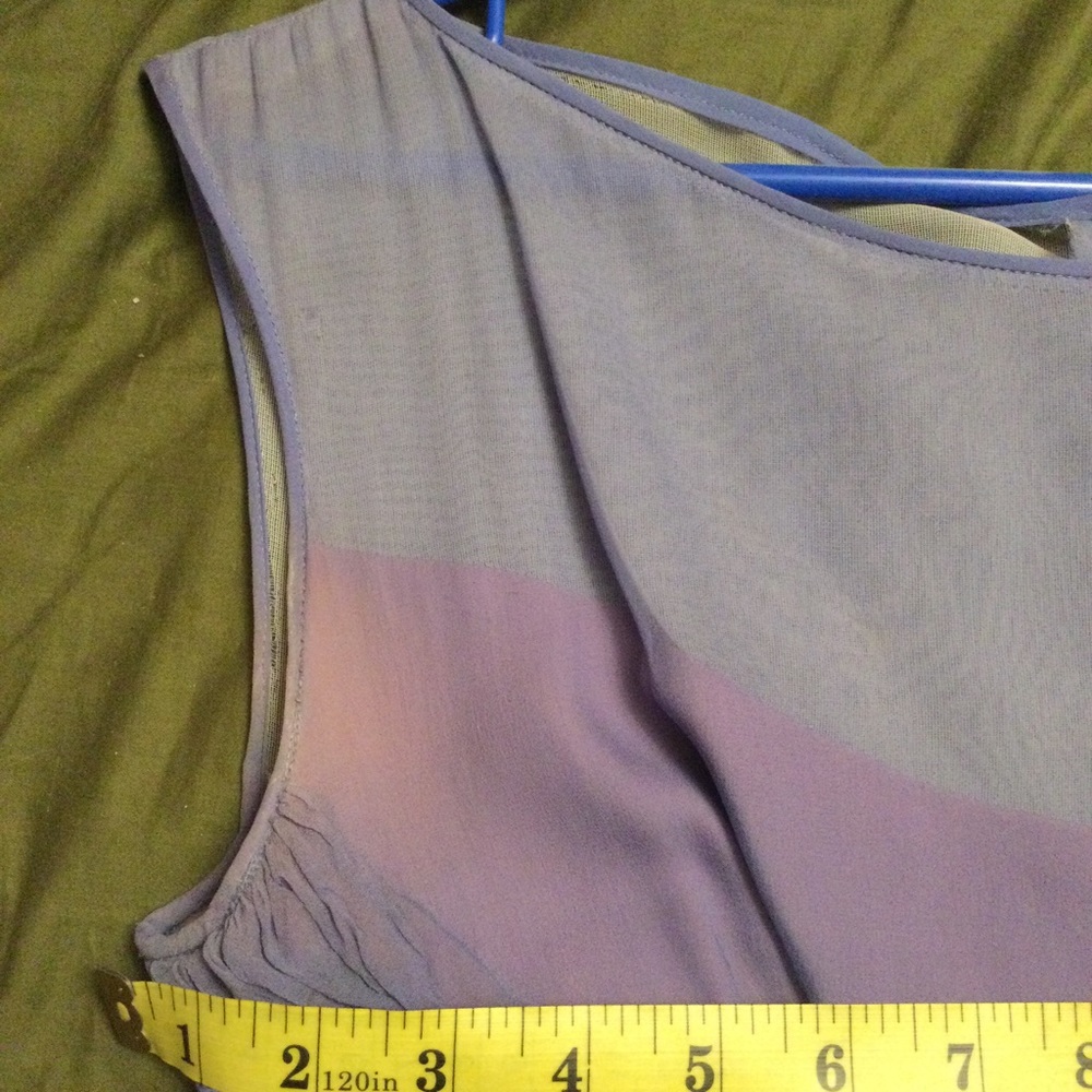 Stunning Vintage 1950s Dress in Periwinkle - Picture 10 of 11